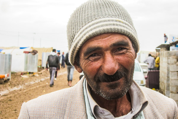 A friendly face in Domiz Refugee Camp, Duhok, Iraq