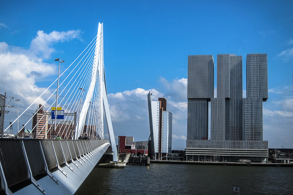 Rotterdam riverscape, Netherlands