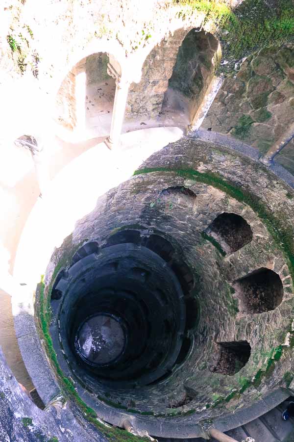 The initiation well at Quinta da Regaleira, Sintra