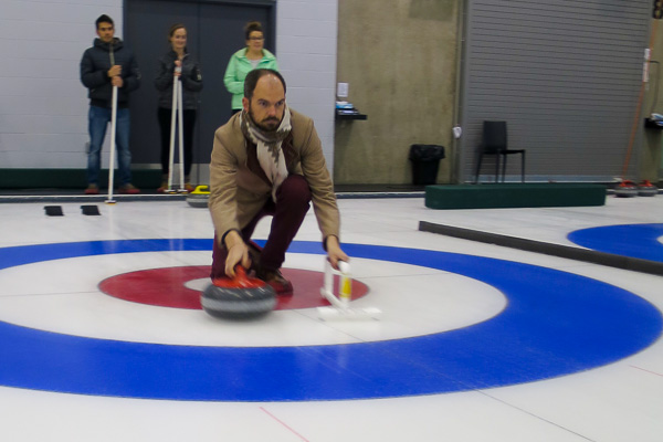First time curling in Vancouver