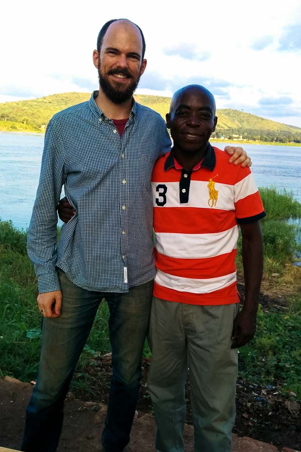 Reunion with Papa Zach in Bangui