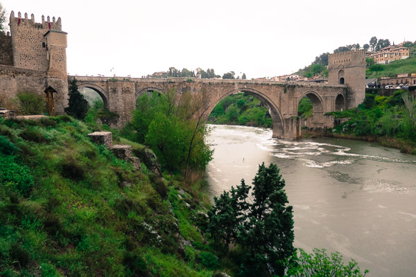 El Puente de San Martín, Toledo, Spain