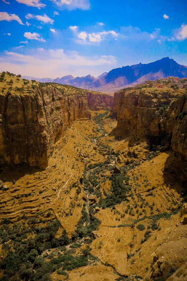 Canyon in Kurdistan, Iraq
