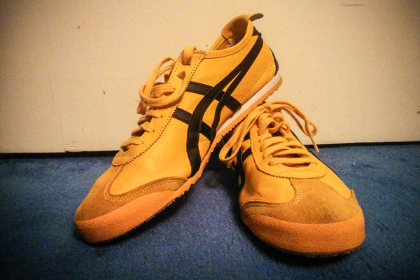 Onitsuka Tiger yellow Mexico 66 shoes